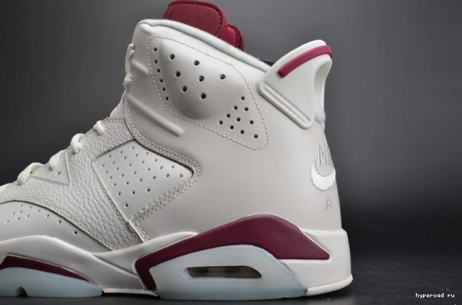 white Air 384664-116 Jordan Retro 6 Maroon 1125